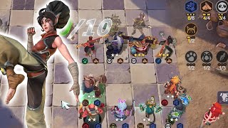 パンダ武闘家シャーマン オートチェス AutoChess プレイ動画