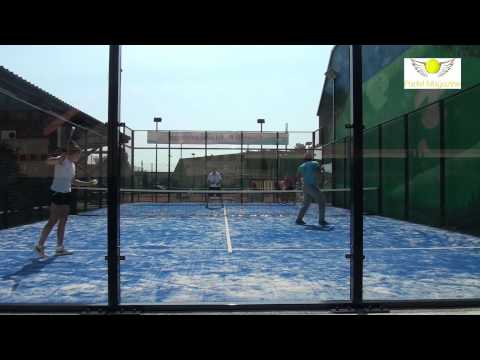 Match de padel entre passionnés à Sannois