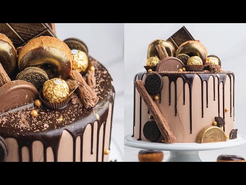 Cake Decorating Tutorial- Easy Drip Cake