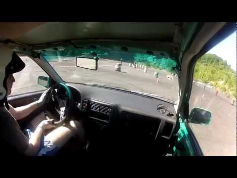 PECHA Stanislav AutoSlalom - Paddock Pezinok (MSR) 2012 - 3. ostrá jazda On board