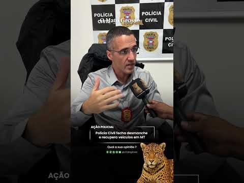 Polícia Civil fecha desmanche e recupera veículos em MT
