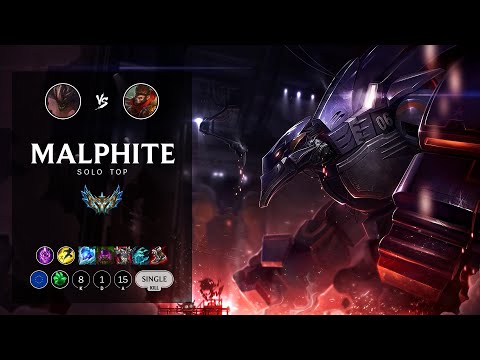 Malphite Top vs Wukong - EUW Challenger Patch 12.8