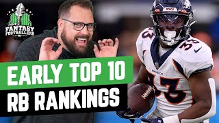 Early RB Rankings Part 2 + Champion Challenge - Fantasy Footballers Podcast