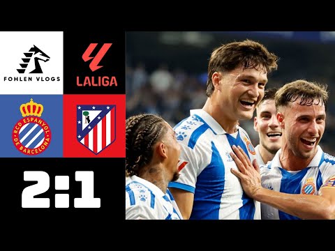ESPANYOL VS ATLÉTICO MADRID RESUMEN HIGHLIGHTS | BARCELONA SUPRISES ATLETI | LA LIGA VLOG ⚽️🔥