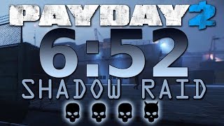 Shadow Raid Free Video Search Site Findclip - payday 2 shadow raid speedrun 6 52 death wish solo
