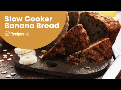 Slow Cooker Banana Bread Recipe Slow Cooker Banana Bread Recipe