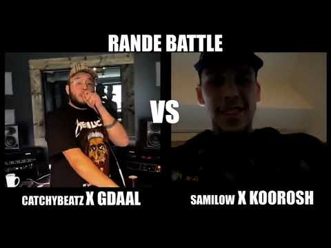 رپ بتل کوروش و جیدال به همراهی کچی بیتز و سامی لو | koorosh X Gdaal Rap battle