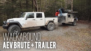 Built 4 Adventure - Walkaround: AEV Brute and Trailer