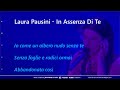 Laura Pausini - In assenza di te (e mi manchi amore mio) - Video lyric in modalità "Io canto"