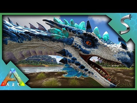 TROPICAL CRYSTAL WYVERN TAMING & EXPLORING THE MAP! - Ark: Jurassic Park [E19]