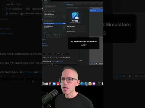 Show Devices and Simulators Window #iosdevelopment #coding #xcode