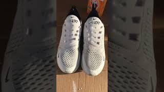 how to clean white 270s