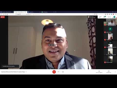 Business Ethics and the Notion of Justice Today