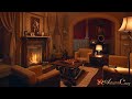 COZY MANOR AMBIENCE: Soft Thunder, Rain Sounds, Fireplace Sounds, Fabric Sounds | Relaxing Sounds