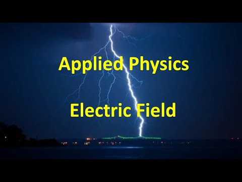 Applied Physics | Electric Field  due to a line of charge