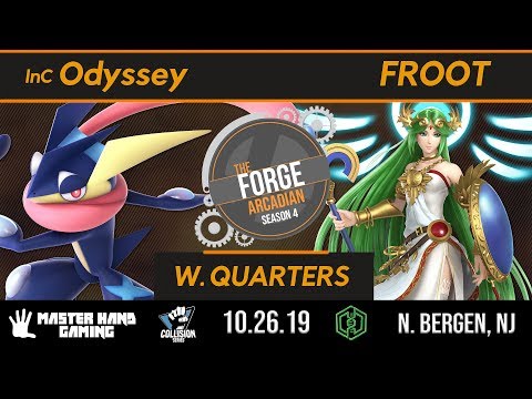 The Forge S4:E1 - InC | Odyssey (Greninja) Vs. FROOT (Palutena) - W Quarterfinals