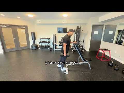 TigriX Dumbbell Single Leg Calf Raises