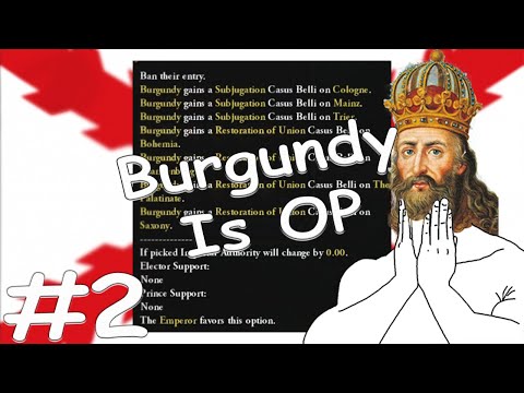 BURGUNDY IS OP | Burgundy Eats Everyone In EU4 #2