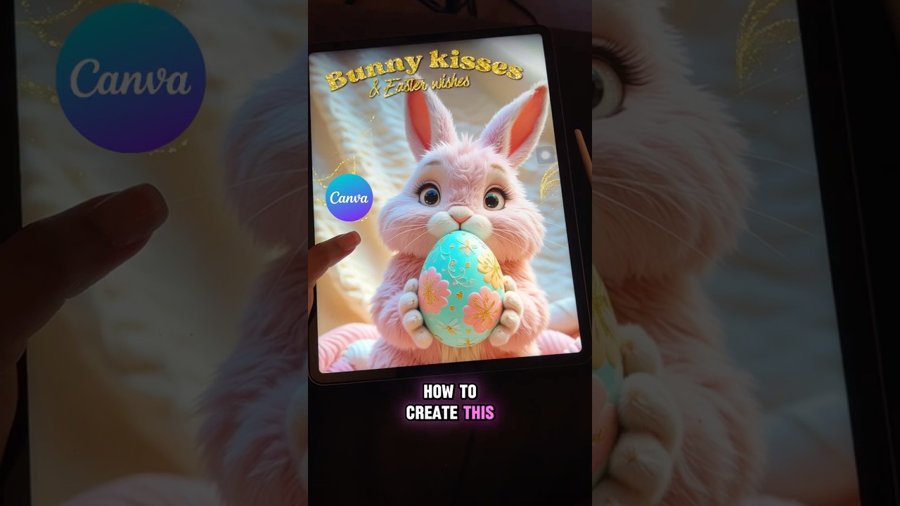Canva Tutorial - How To Create Easter Designs Using Canva + AI