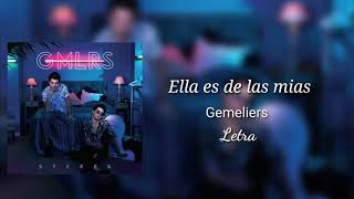 Ella es de las mias (Letra)