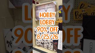 90% OFF HOBBY LOBBY