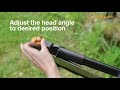 Fiskars žolės žirklės Servo-System GS42, 340 mm