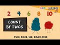 Count By Twos With The Juicebox Jukebox Learn Two Four Six Eight Ten NEW Counting Song Numbers
