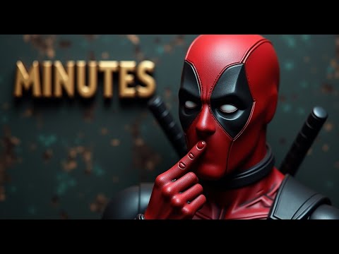 How to sculpting Deadpool Timelapse
