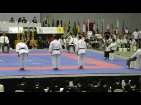 2011 Thailand World JKA Championship Mens Kata Final UConn Karate Club.avi