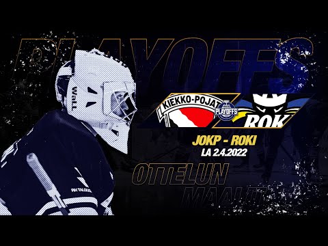 JoKP - RoKi 2.4.2022 MESTIS PLAYOFFS - RoKin ottelun maalit