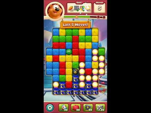 Toon Blast Level 6348 - NO BOOSTERS 🐻🐺🐱 | SKILLGAMING ✔️