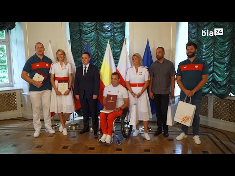 Białostoccy olimpijczycy przed wylotem na olimpiadę w Tokio