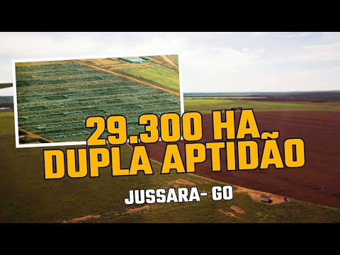 Complexo de fazendas em Jussara GO com confinamento e lavoura irrigada à venda.
