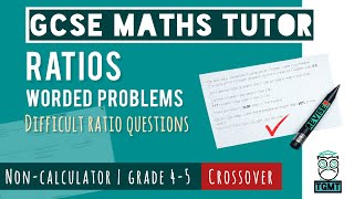 Worded Ratios, Fractions & Percentages for Paper 1 Non Calc | Crossover GCSE Maths 14th May 2026