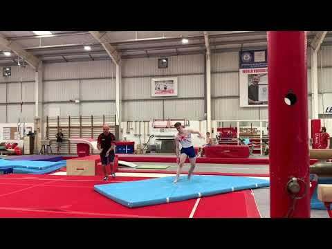 Luke Whitehouse Full Floor routine prep - World Challenge Cup, Osijek, Croatia 10-13/6/2021