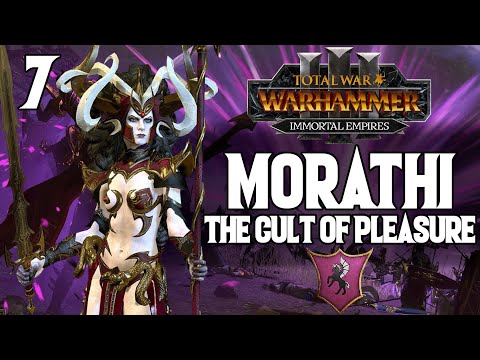 Burning the Witchwood - Morathi #7 Cult of Pleasure - Immortal Empires - Total War: Warhammer 3