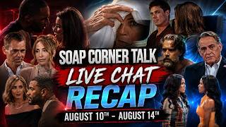 LIVE CHAT NOW! Lets Talk  Soaps, Come Chat  With Us! Soap Corner Talk | Y&R B&B BTG Week 8/10/26