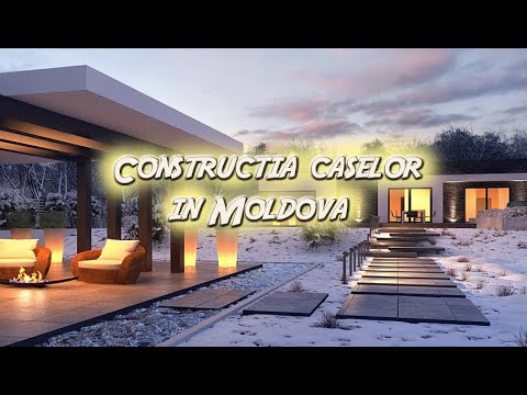 Constructia casei Moldova, Chisinau. Proiect casa moderna Chisinau. Proiecte de casa Moldova.