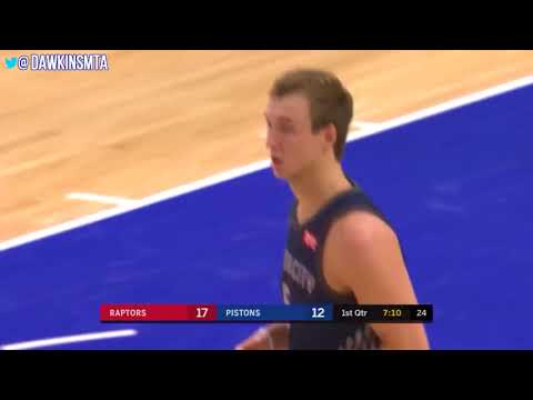 Luke Kennard Full Highlights 2018.4.9 Toronto Raptors vs Detroit Pistons 20 7! | FreeDawki