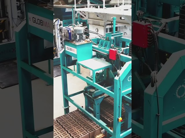 Línea de Bloques de Concreto de Alta Eficiencia | Proyecto Globmac Nevşehir