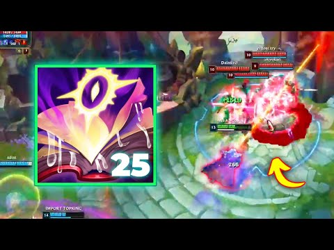 Vladimir fountain dives enemy team and gets a quadra..