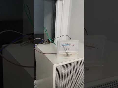 VU meters raspberry Pi with DAC+ PRO