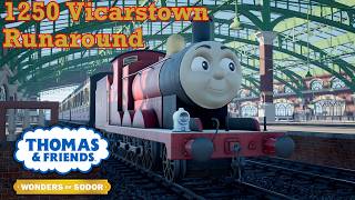 1250 Vicarstown Runaround - James - Thomas & Friends: Wonders of Sodor