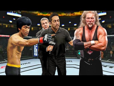Bruce Lee vs. Kevin Nash - EA Sports UFC 4
