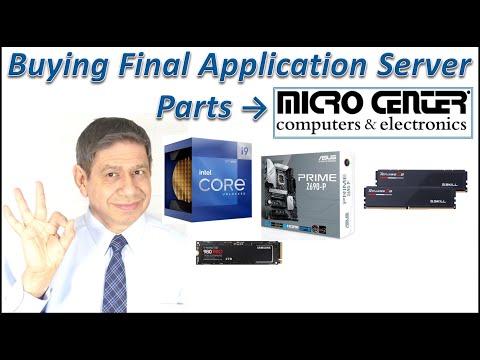 High-End Application Server Build, part 1:  Going to Micro Center for Critical Parts