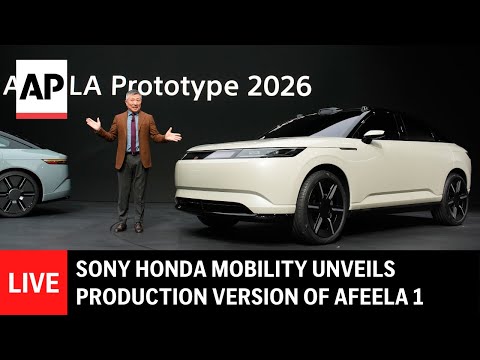 CES 2026 LIVE: Sony Honda Mobility unveils production version of AFEELA 1