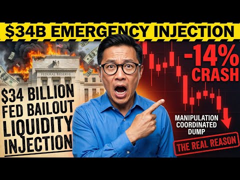 Something Broke: A $34 Billion Emergency Move and Silver’s Brutal 14% Collapse in One Day