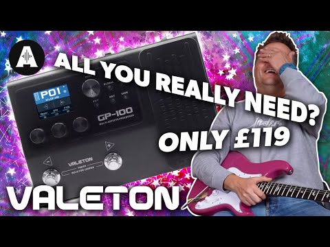 Valeton GP-100 Multi-Effects Processor 2020 - Present - Black image 3
