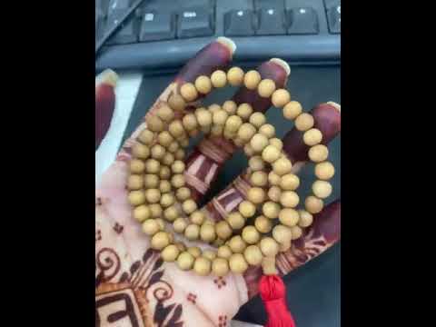 Natural Sandalwood Beads