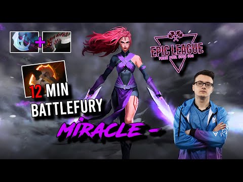 Miracle- [Anti-Mage] EPIC LEAGUE Nigma vs Alliance | AM CARRY NO DEATH !! | Dota 2 College